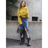 スリットロングデニムスカート | EVRIS | 詳細画像12