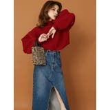 スリットロングデニムスカート | EVRIS | 詳細画像2