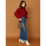 スリットロングデニムスカート | EVRIS | 詳細画像4