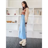 フロントジップデニムミディスカート | EVRIS | 詳細画像10