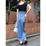 フロントジップデニムミディスカート | EVRIS | 詳細画像19