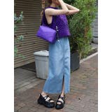 フロントジップデニムミディスカート | EVRIS | 詳細画像22