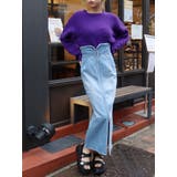 フロントジップデニムミディスカート | EVRIS | 詳細画像23