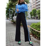 レイヤードオープンショルダーニットトップス | EVRIS | 詳細画像19 