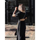 バックオープンロングワンピース | EVRIS | 詳細画像33