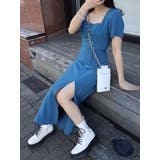 バックオープンロングワンピース | EVRIS | 詳細画像38