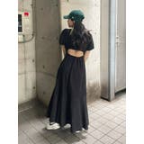 バックオープンロングワンピース | EVRIS | 詳細画像4