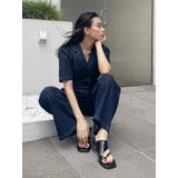 【WEB限定】デニムジャンプスーツ | EVRIS | 詳細画像3 