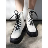 ホワイト | レースアップインソールワークブーツ | EVRIS