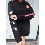 ブラック | 10周年記念【Disney】MickeyロンT | EVRIS