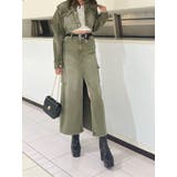 2WAYクロップドデニムブルゾン【セットアップ着用可能】 | EVRIS | 詳細画像12 