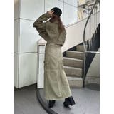 2WAYクロップドデニムブルゾン【セットアップ着用可能】 | EVRIS | 詳細画像19 