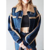 デニムボアブルゾン【セットアップ着用可能】 | EVRIS | 詳細画像12 