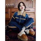 デニムボアブルゾン【セットアップ着用可能】 | EVRIS | 詳細画像46 