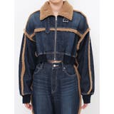 デニムボアブルゾン【セットアップ着用可能】 | EVRIS | 詳細画像48 