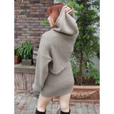 リブニットミニスカート【セットアップ着用可能】 | EVRIS | 詳細画像12 