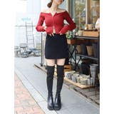 リブニットミニスカート【セットアップ着用可能】 | EVRIS | 詳細画像24 