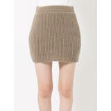 リブニットミニスカート【セットアップ着用可能】 | EVRIS | 詳細画像30 