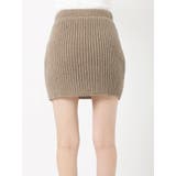リブニットミニスカート【セットアップ着用可能】 | EVRIS | 詳細画像32 