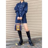カラーミックスボックスショルダーBAG | EVRIS | 詳細画像11 