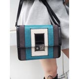 ブラック | カラーミックスボックスショルダーBAG | EVRIS