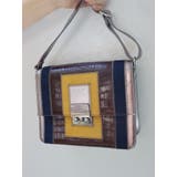 シルバー | カラーミックスボックスショルダーBAG | EVRIS