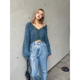 グリッターストレートデニムパンツ | EVRIS | 詳細画像23 