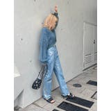グリッターストレートデニムパンツ | EVRIS | 詳細画像24 