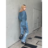 グリッターストレートデニムパンツ | EVRIS | 詳細画像25 