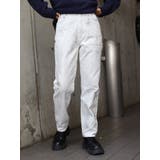 ホワイト | グリッターストレートデニムパンツ | EVRIS