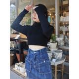 カーゴポケットデニムミニスカート | EVRIS | 詳細画像12 