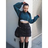 カーゴポケットデニムミニスカート | EVRIS | 詳細画像16 