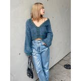 ミックスシャギーショートニットカーディガン | EVRIS | 詳細画像50 