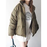 カーキ | ボリュームギャザーダウン | EVRIS