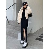 スリットロングニットスカート | EVRIS | 詳細画像2