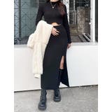 スリットロングニットスカート | EVRIS | 詳細画像6