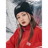 ブラック | 【みちょぱコラボ】ワンポイントルーズビーニー | EVRIS