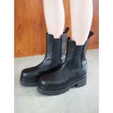 ブラック | サイドゴアショートブーツ | EVRIS