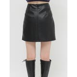 フェイクレザースタッズミニスカート | EVRIS | 詳細画像14 