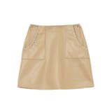 フェイクレザースタッズミニスカート | EVRIS | 詳細画像21 