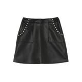 フェイクレザースタッズミニスカート | EVRIS | 詳細画像22 