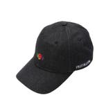 ブラック | 【FRUIT OF THE LOOM】 LOGO EMB デニムLOW CAP | EVRIS