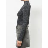 ラメカッティングタートルニットトップス | EVRIS | 詳細画像13 