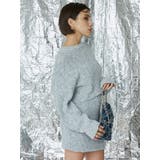 【インナーパンツ付】メランジニットセットアップ | EVRIS | 詳細画像2