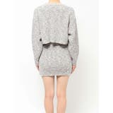 【インナーパンツ付】メランジニットセットアップ | EVRIS | 詳細画像26