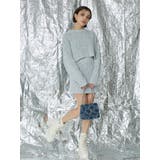 【インナーパンツ付】メランジニットセットアップ | EVRIS | 詳細画像3