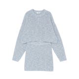 【インナーパンツ付】メランジニットセットアップ | EVRIS | 詳細画像41