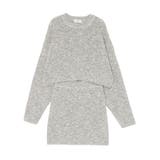 【インナーパンツ付】メランジニットセットアップ | EVRIS | 詳細画像42