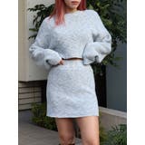 【インナーパンツ付】メランジニットセットアップ | EVRIS | 詳細画像5