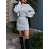 【インナーパンツ付】メランジニットセットアップ | EVRIS | 詳細画像6